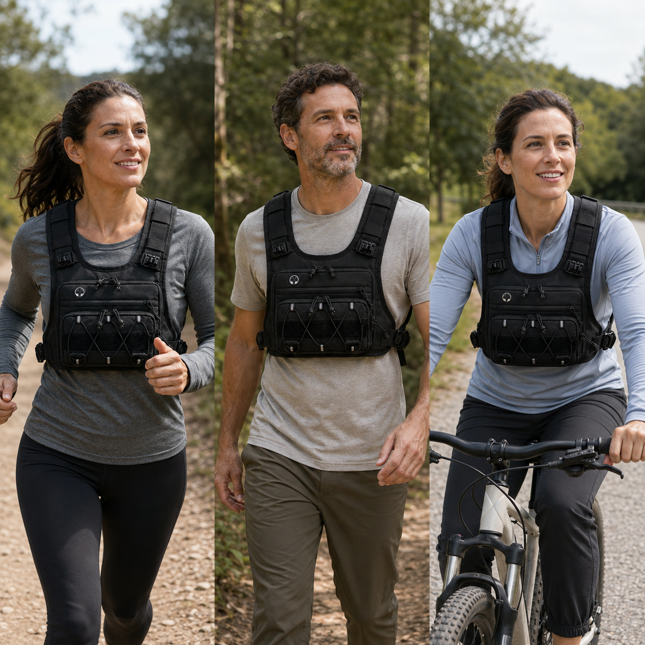 TrailRig™ 2L — Chaleco de hidratación multibolsillo