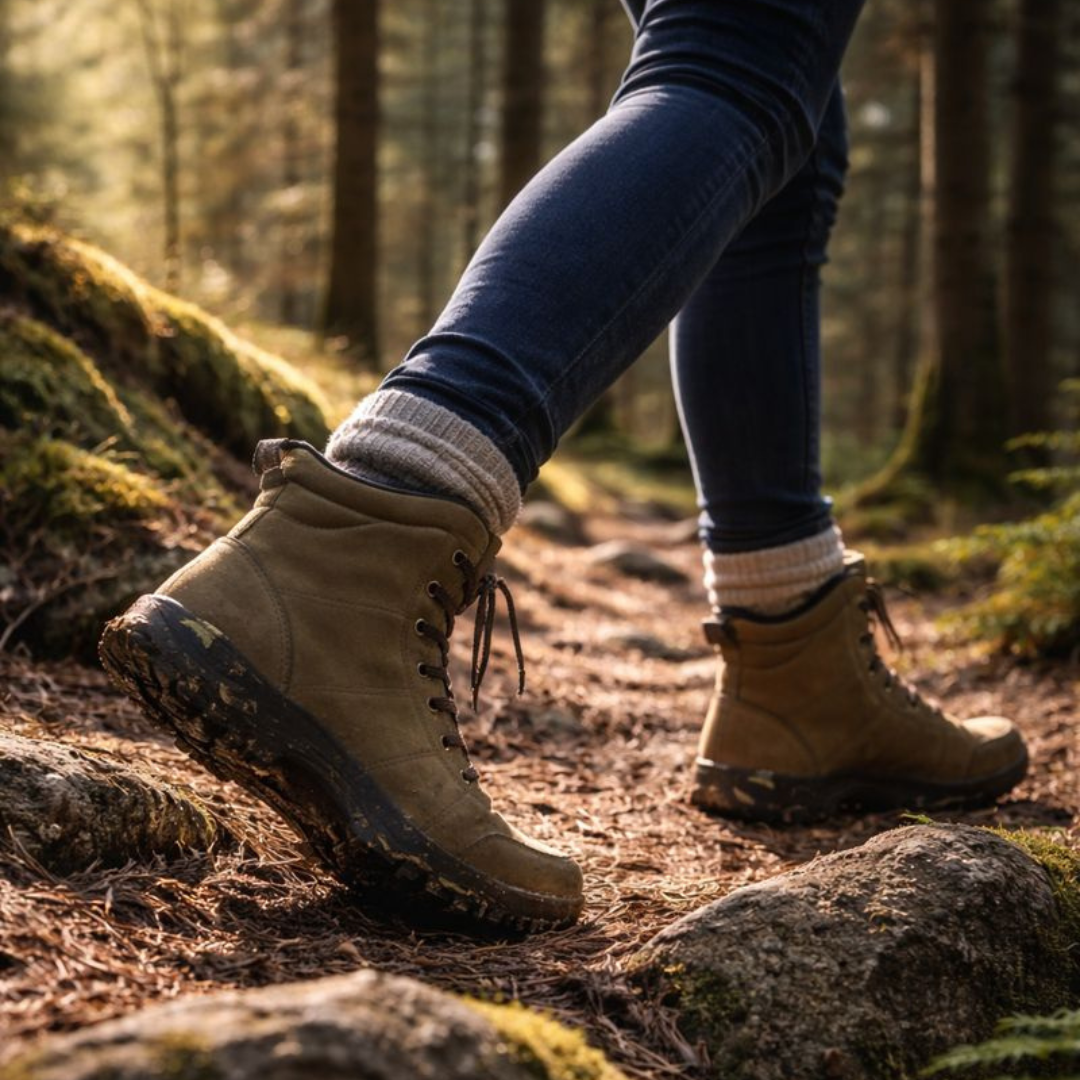BOTINES BAREFOOT NATIVA TREK KAKI
