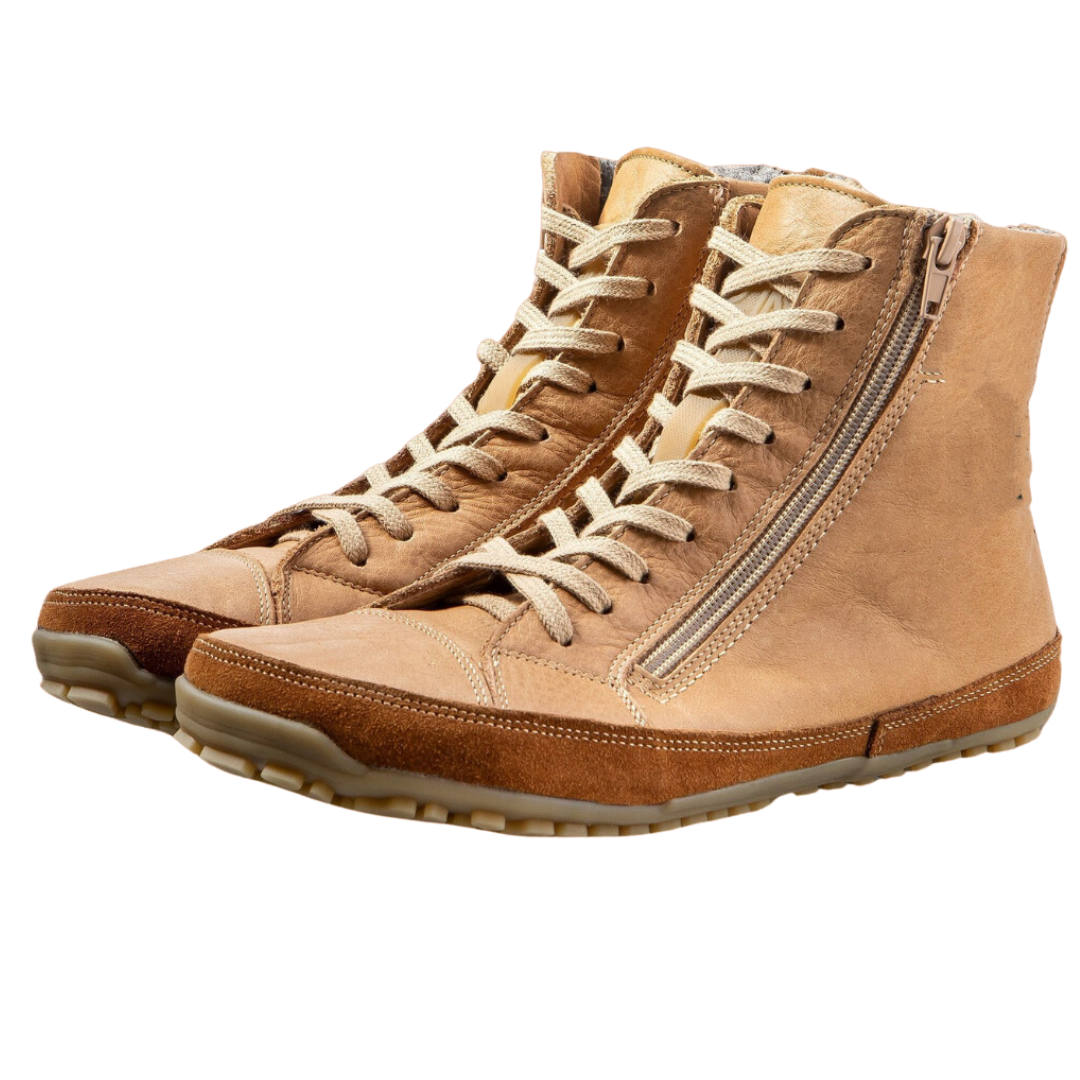 Botines Buffalo TerraFlex™ – Piel Natural y Libertad Barefoot