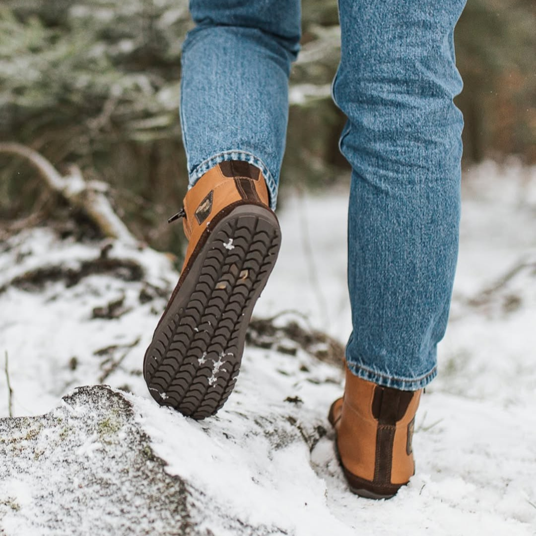 Botines Buffalo TerraFlex™ – Piel Natural y Libertad Barefoot