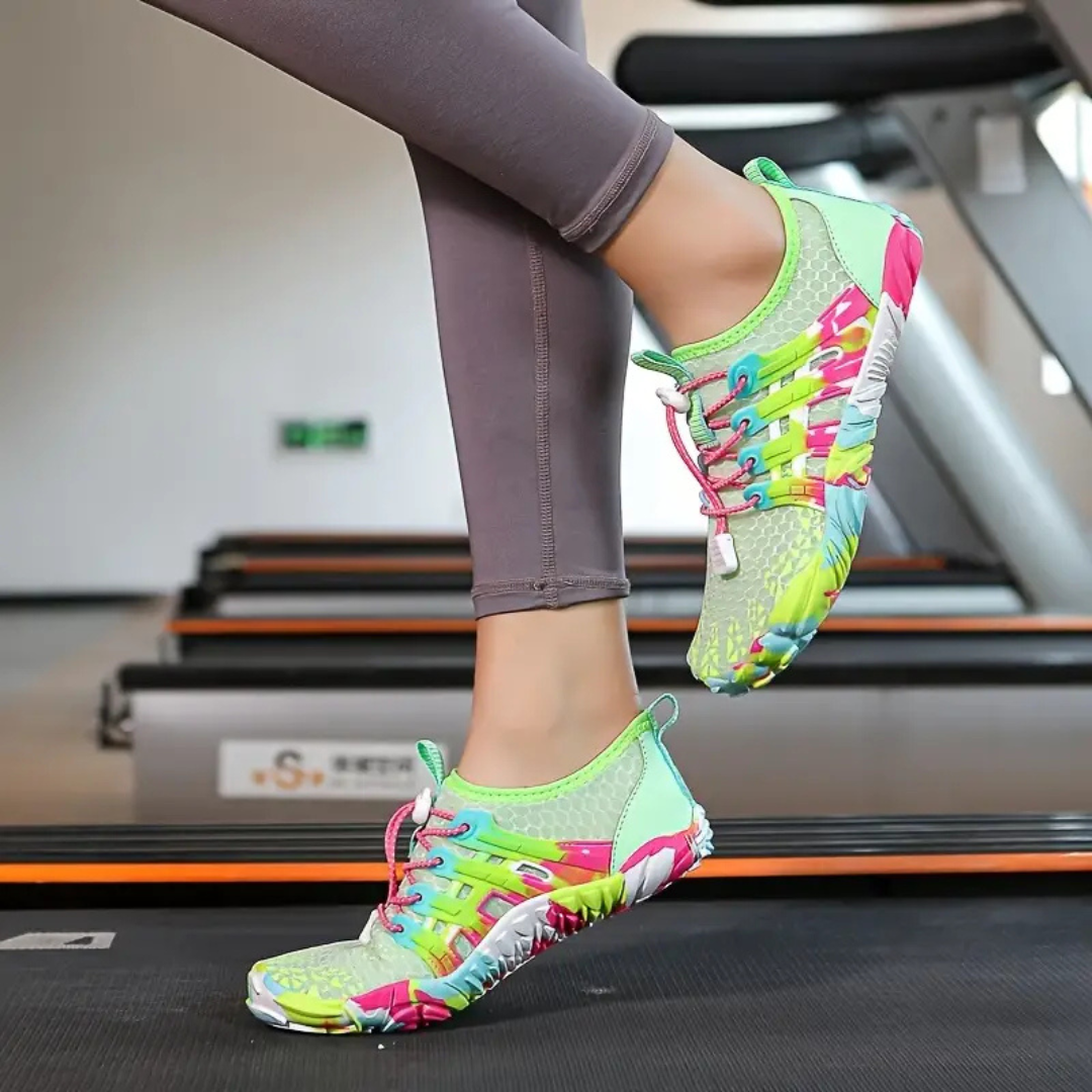 Zapatillas barefoot basic Go Flúor