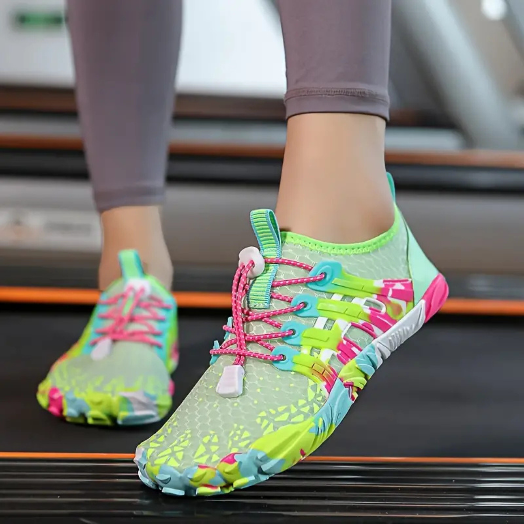 Zapatillas barefoot basic Go Flúor