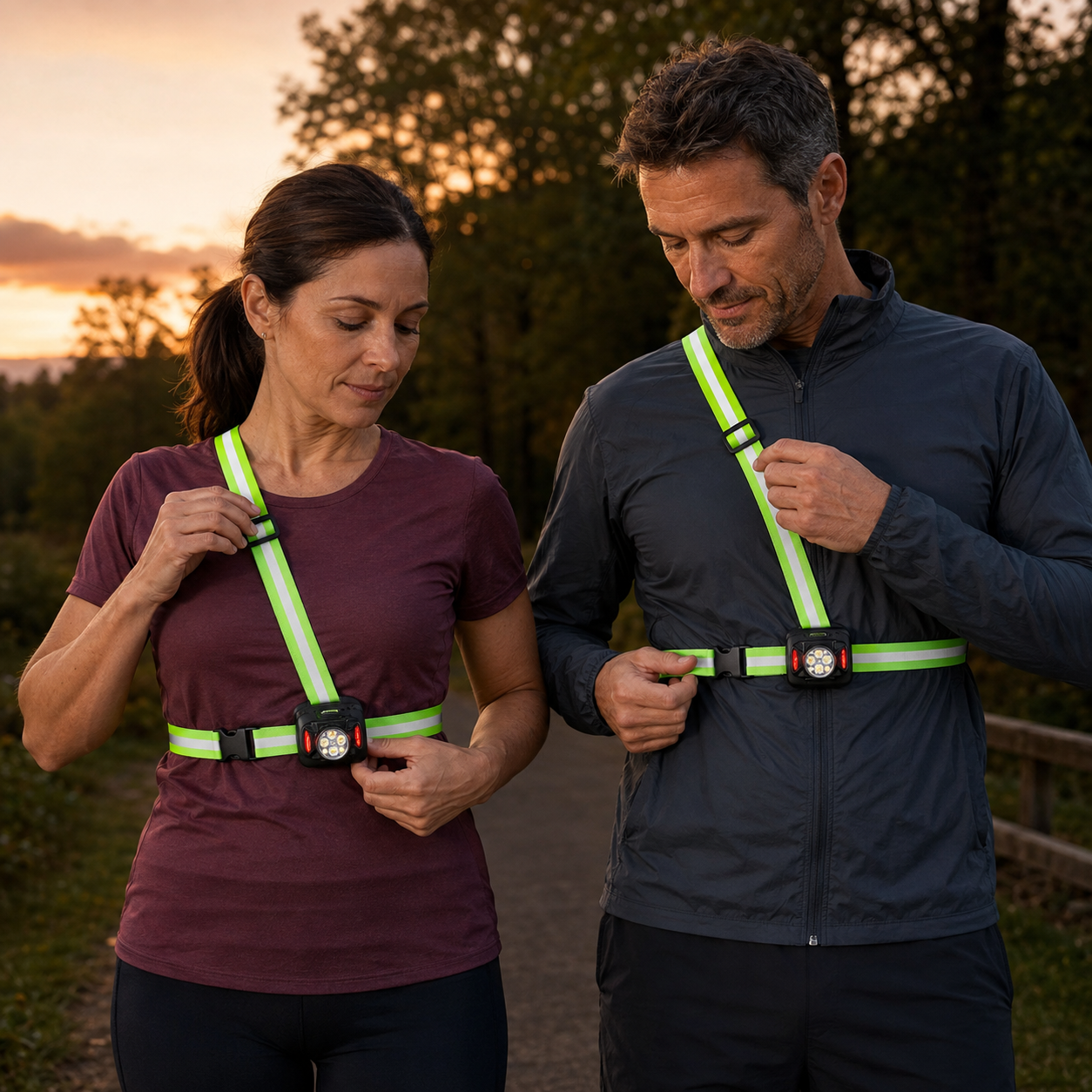 TrailBeam™ 90 — Luz pectoral LED orientable hasta 10K Lumenes