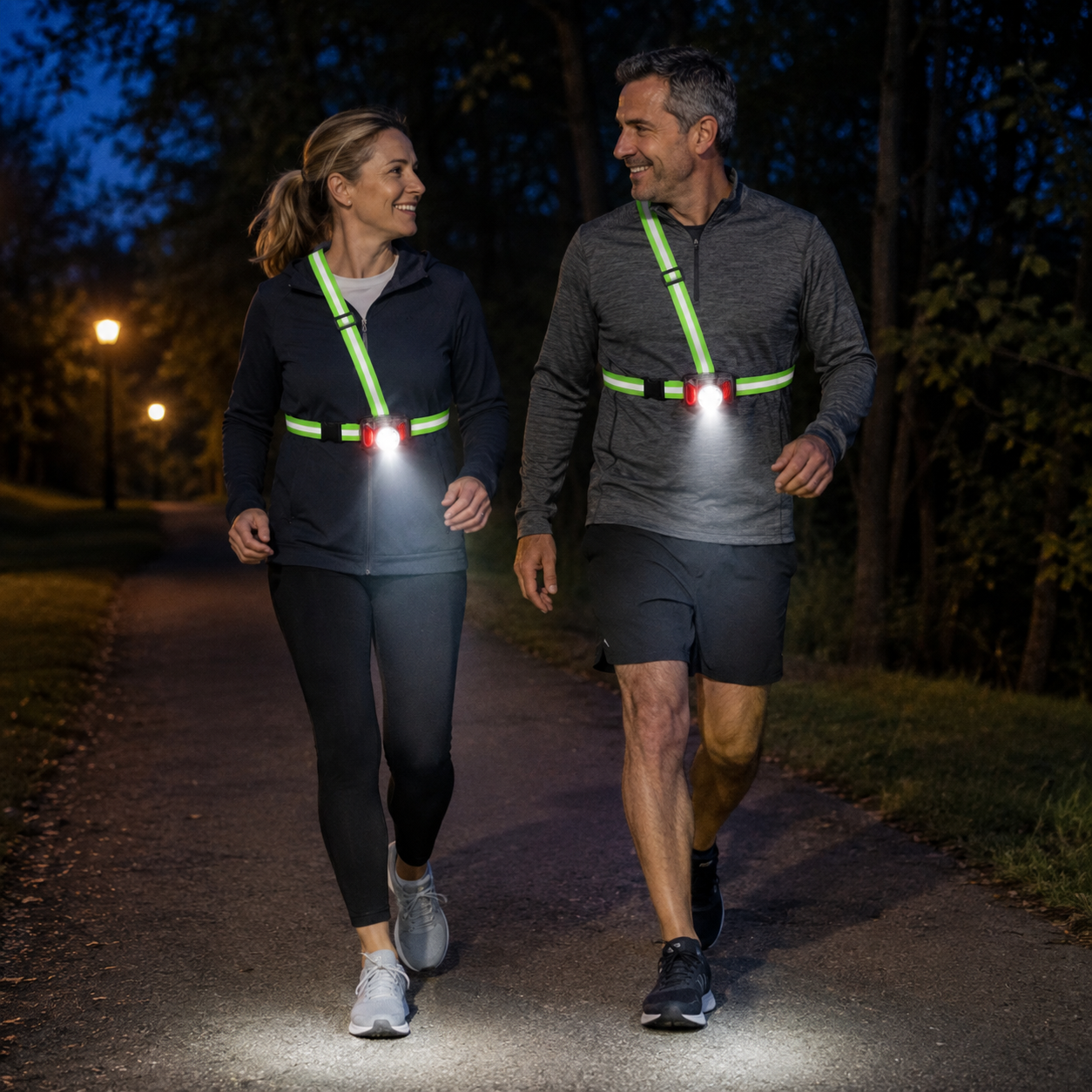 TrailBeam™ 90 — Luz pectoral LED orientable hasta 10K Lumenes