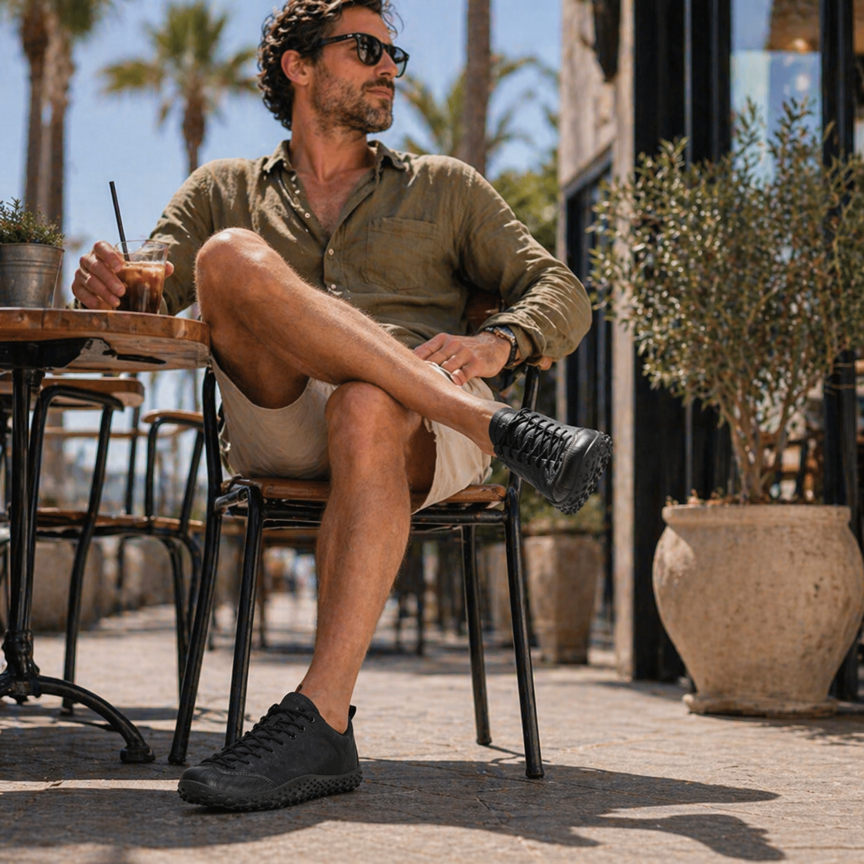 Barefoot TrekShield™ Grün – Wasserdicht und rutschfest